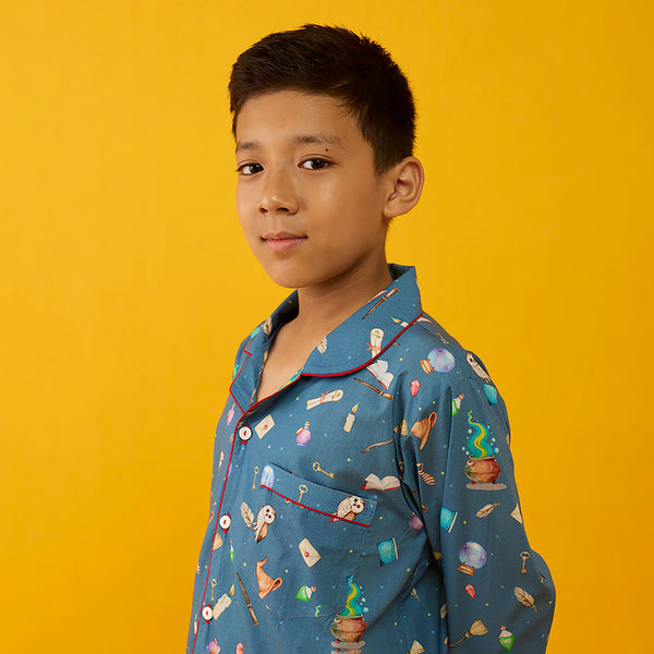 The Great Wizard Pima Pajama Set For Kids