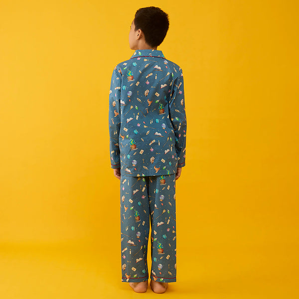 The Great Wizard Pima Pajama Set For Kids