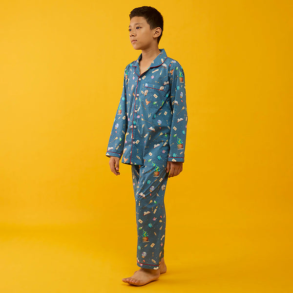 The Great Wizard Pima Pajama Set For Kids