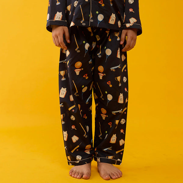 Game On Pima Pajama Set For Kids