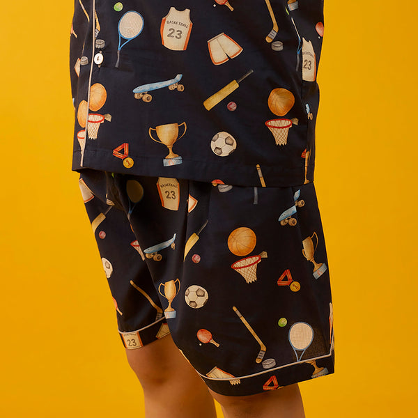 Game On Pima Shorts Set For Kids