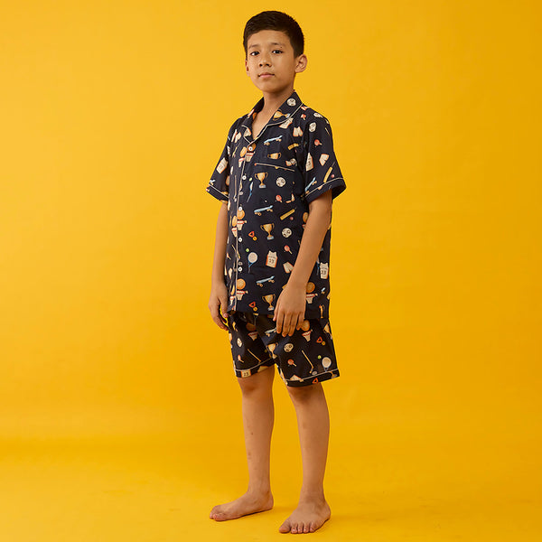 Game On Pima Shorts Set For Kids