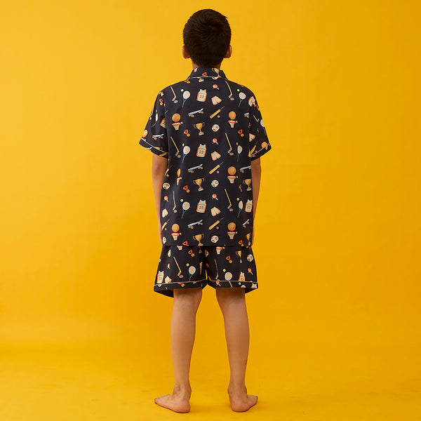 Game On Pima Shorts Set For Kids