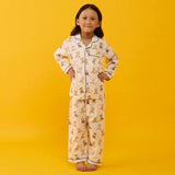 Teddy Hugs Pima Pajama Set For Kids