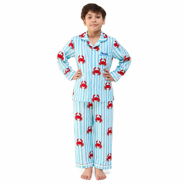 Nantucket Pima Pajama Set For Kids