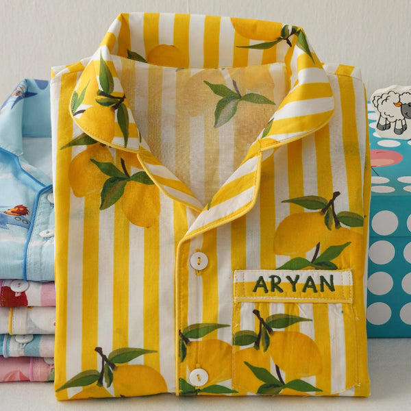 Amalfi Pima Shorts Set For Kids