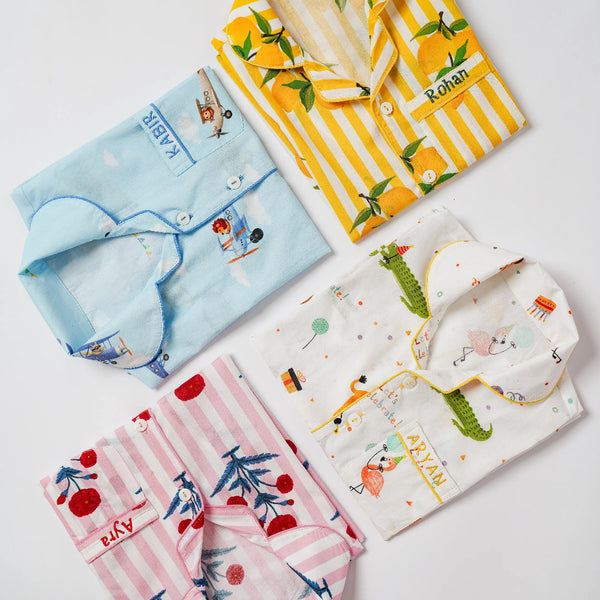 Riviera Pima Shorts Set For Kids