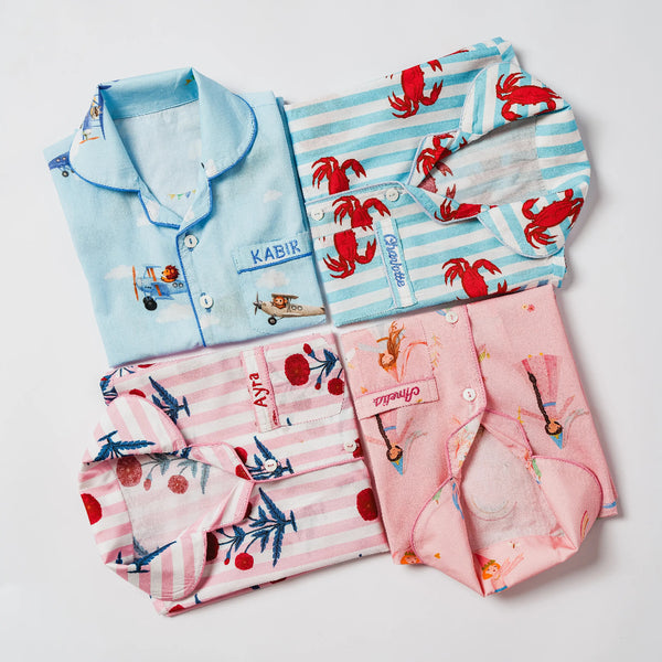 Princess Dreams Pima Pajama Set For Kids