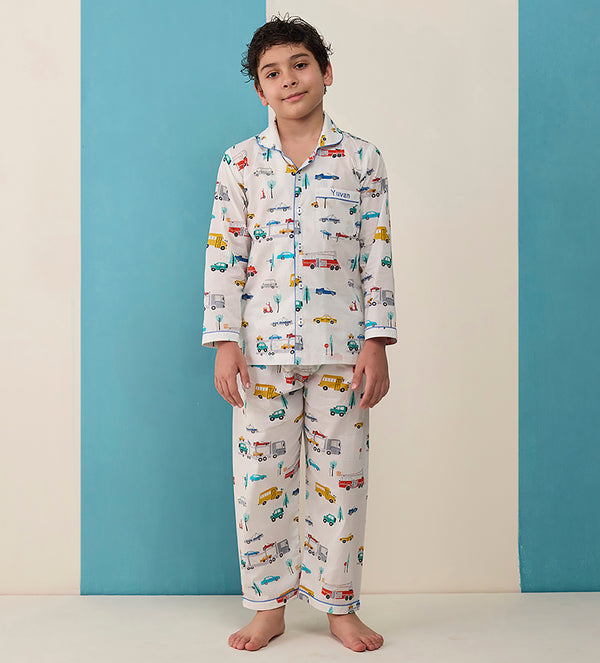 On-the-Go Pima Pajama Set For Kids