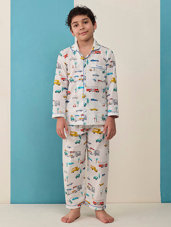 On-the-Go Pima Pajama Set For Kids