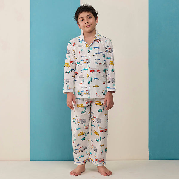 On-the-Go Pima Pajama Set For Kids