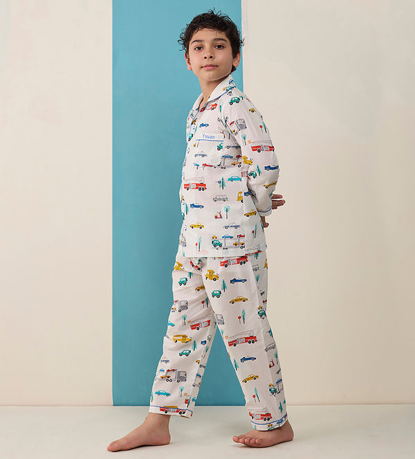 On-the-Go Pima Pajama Set For Kids