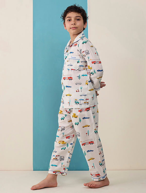 On-the-Go Pima Pajama Set For Kids