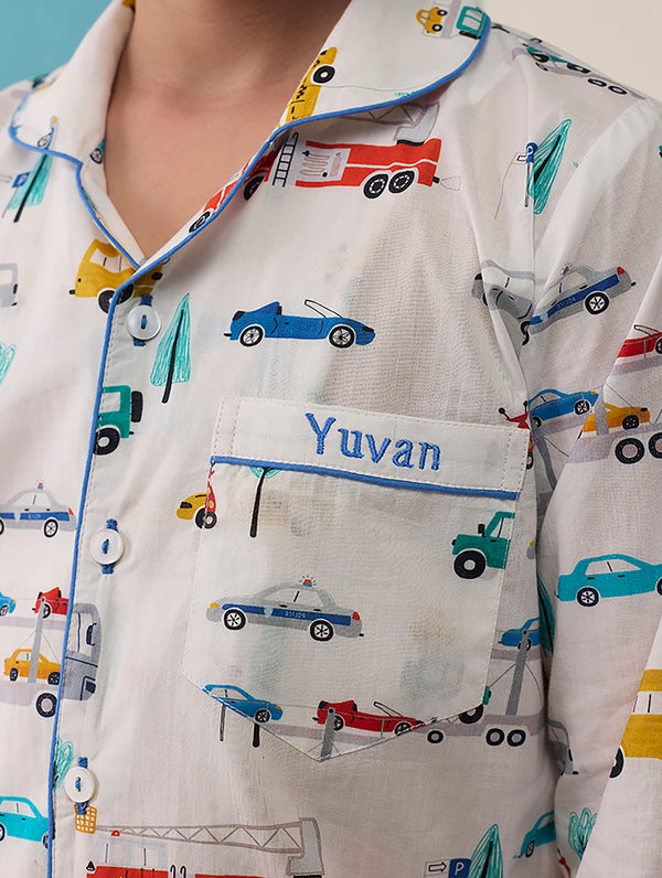 On-the-Go Pima Pajama Set For Kids