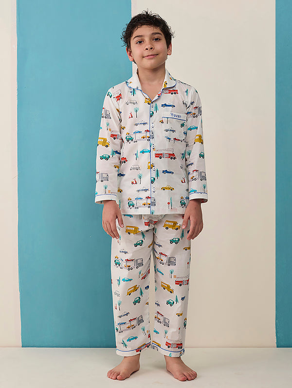 On-the-Go Pima Pajama Set For Kids