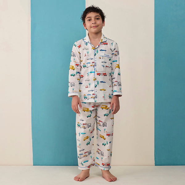 On-the-Go Pima Pajama Set For Kids
