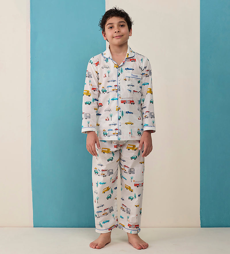 On-the-Go Pima Pajama Set For Kids