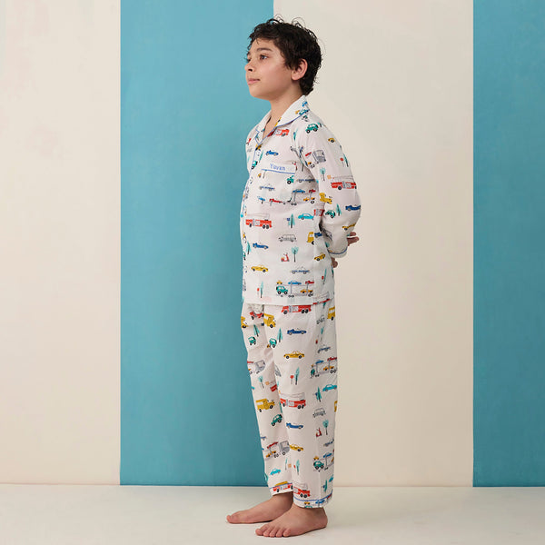 On-the-Go Pima Pajama Set For Kids