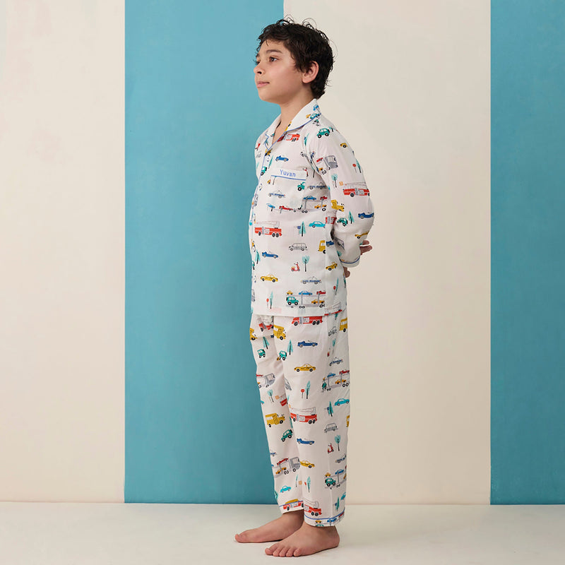 On-the-Go Pima Pajama Set For Kids