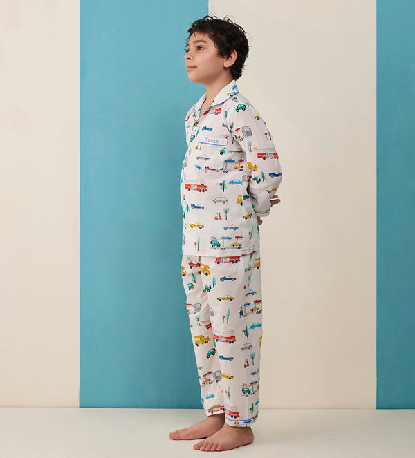 On-the-Go Pima Pajama Set For Kids