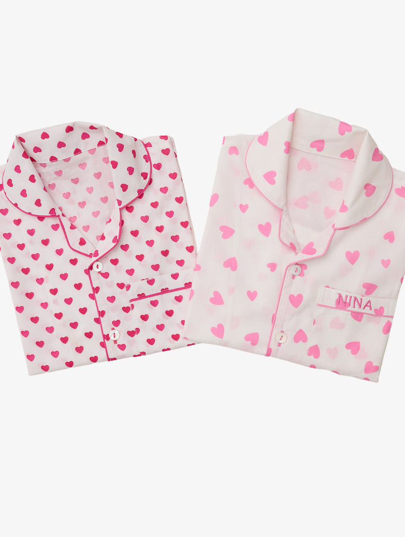 Love Sprinkle Pima Cotton Pajama Set For Kids (Copy)