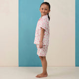 Love Sprinkle Pima Cotton Shorts Set  For Kids