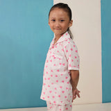 Love Sprinkle Pima Cotton Shorts Set  For Kids