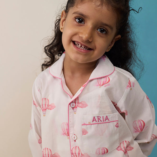 Up & Away Pima Pajama Set For Kids