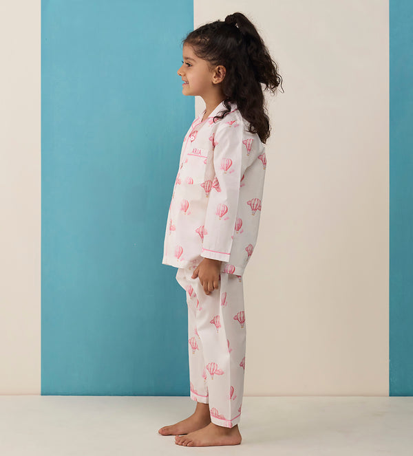 Up & Away Pima Pajama Set For Kids
