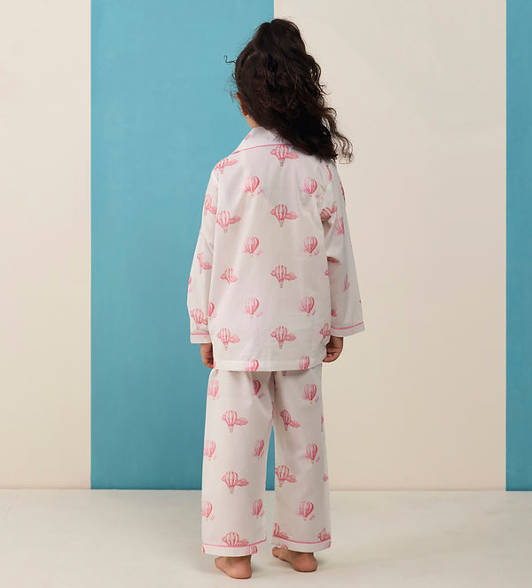 Up & Away Pima Pajama Set For Kids