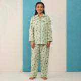 Women Monkeying Around Pima Pajama Set