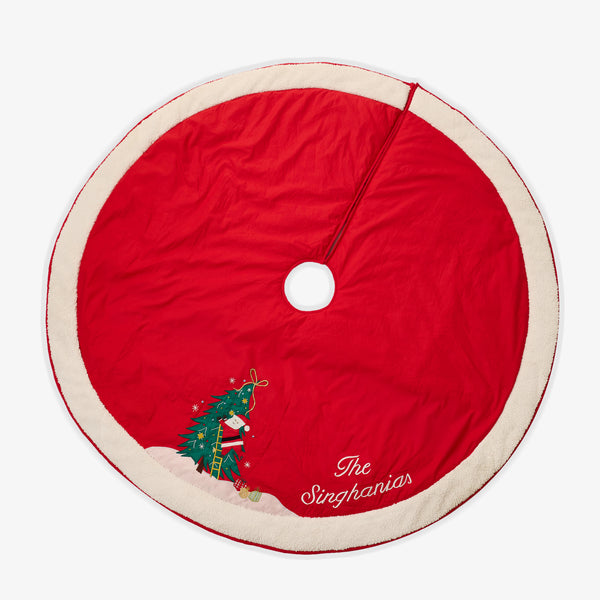 Deck The Hall Tree Skirt