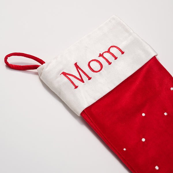 Santa Plays Pickleball Stocking