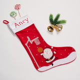 Santa Plays Basketball Stocking