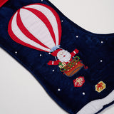 Santa's Balloon Ride Stocking