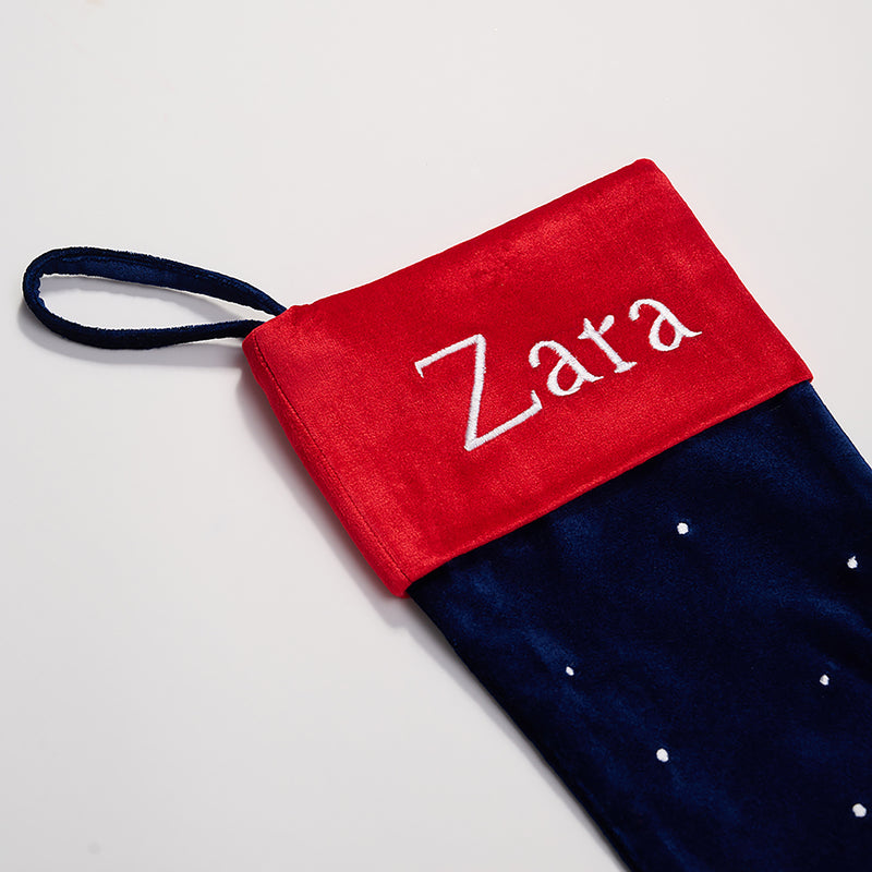 Santa & Reindeer Stocking