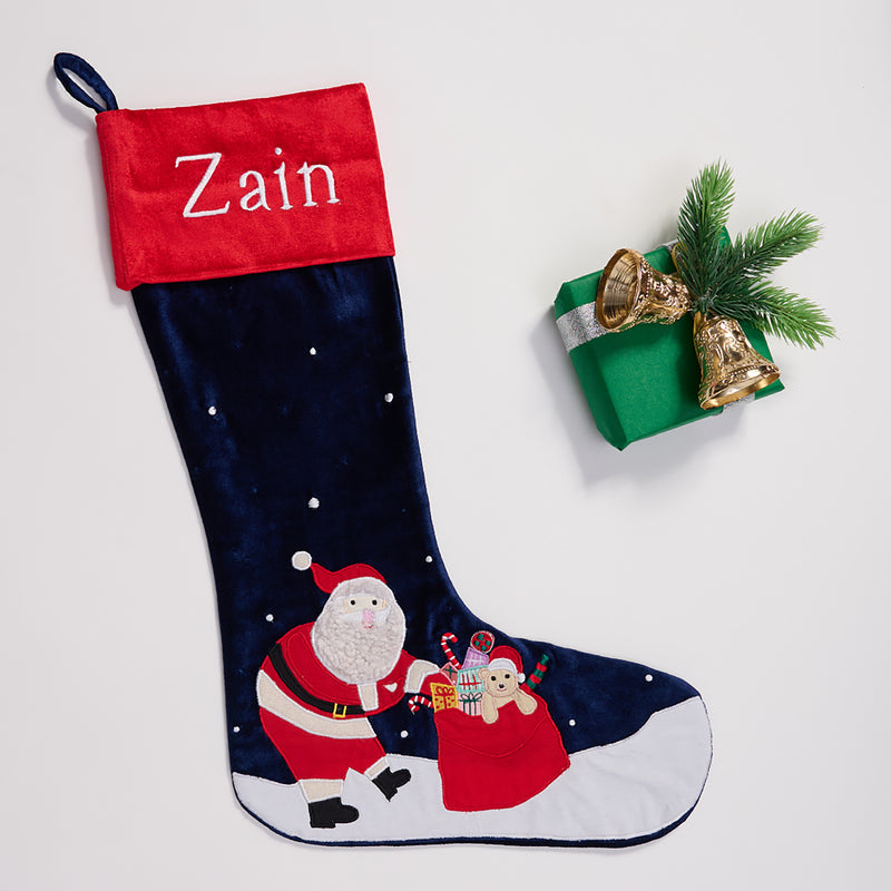 Santa's Gifts Stocking