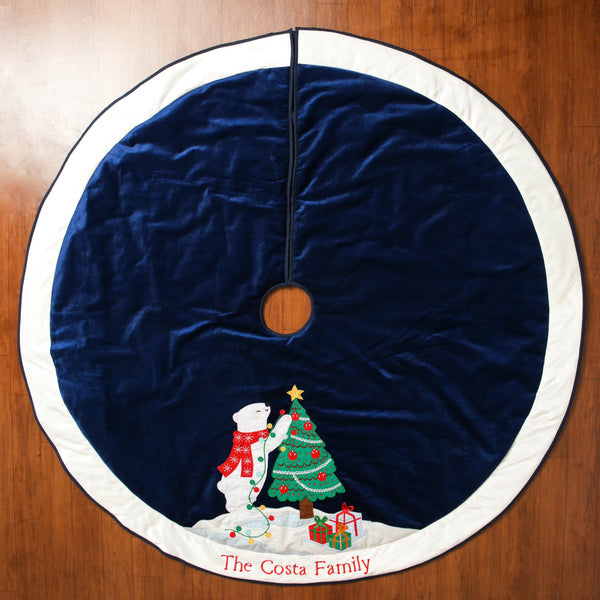 Polar Bear Tree Skirt