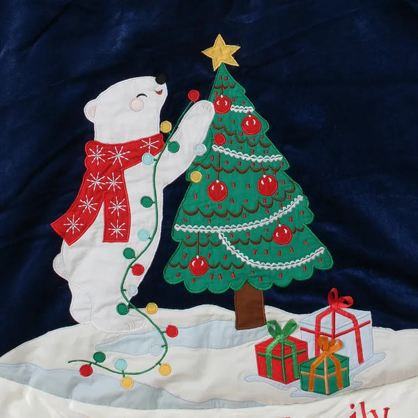 Polar Bear Tree Skirt