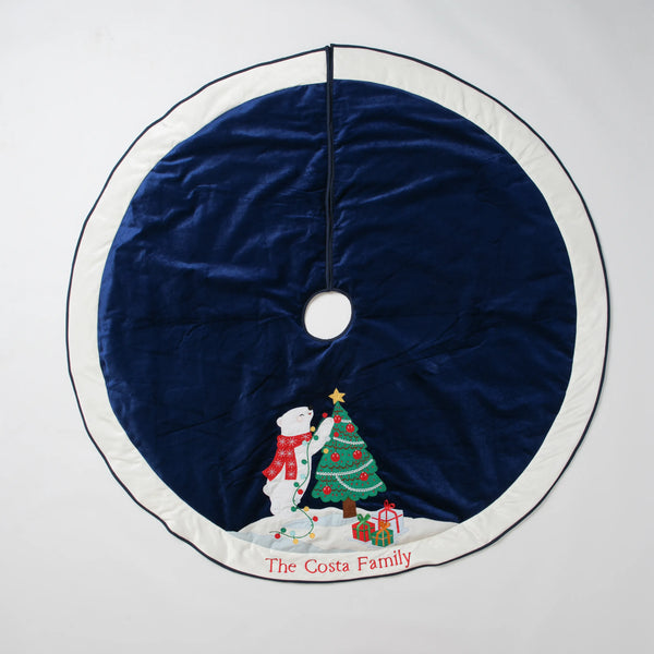 Polar Bear Tree Skirt