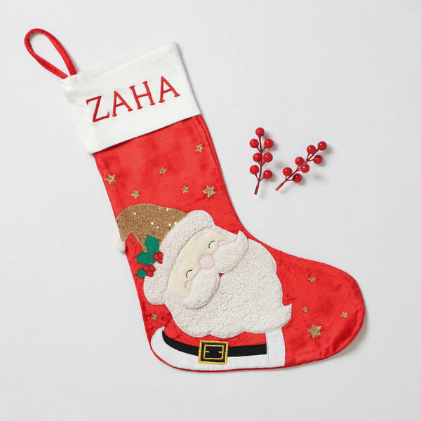 Santa Sparkle Stocking