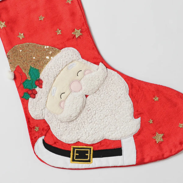 Santa Sparkle Stocking