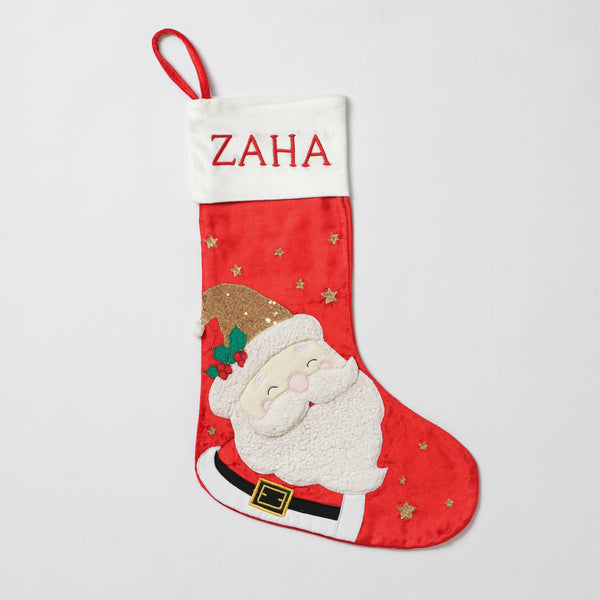 Santa Sparkle Stocking