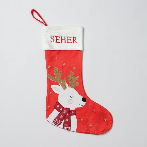 Reindeer Sparkle Stocking