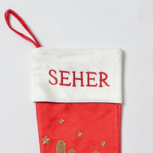 Reindeer Sparkle Stocking