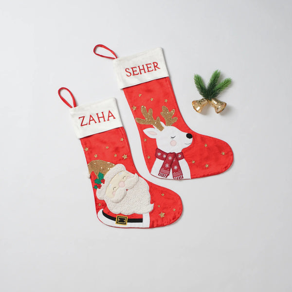 Reindeer Sparkle Stocking