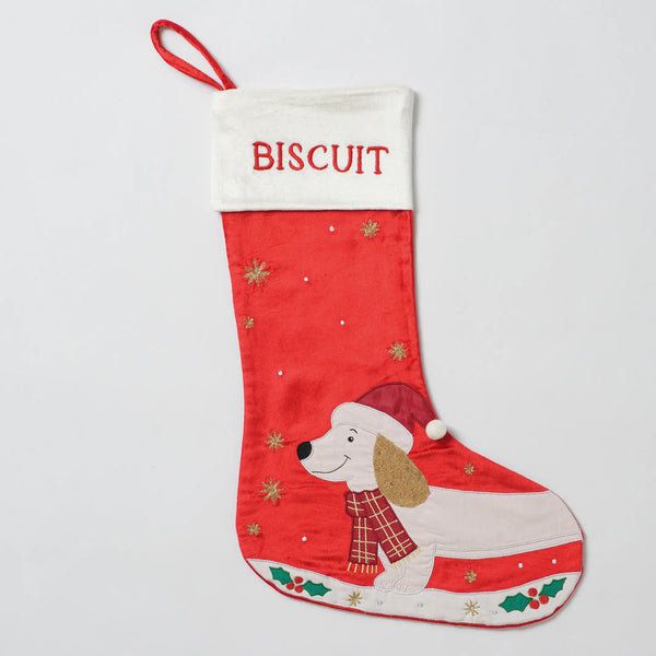Dachshund Sparkle Stocking