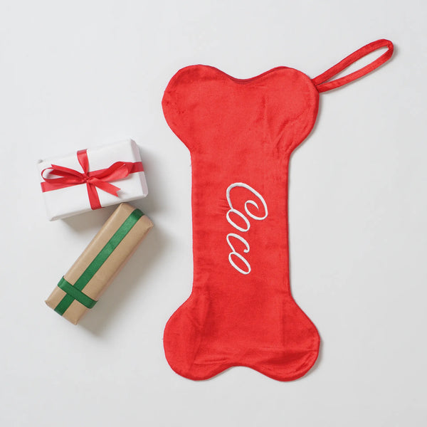 Santa Paws Stocking (Red)