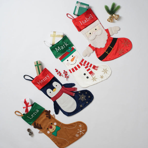 Jolly Penguin Stocking