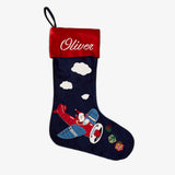 Santa's Flight Stocking